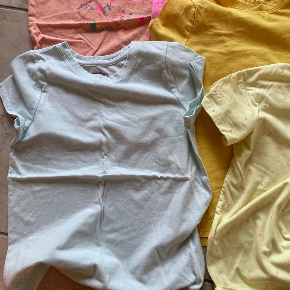 Cat & Jack Kids Short Sleeve Tees - Multicolor Pack - Picture 5 of 5